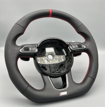 Preview: AUDI A2 A3 A4 B8 A6 Q3 Q5 Q7 S Line Lenkradheizung Lenkrad neu beziehen